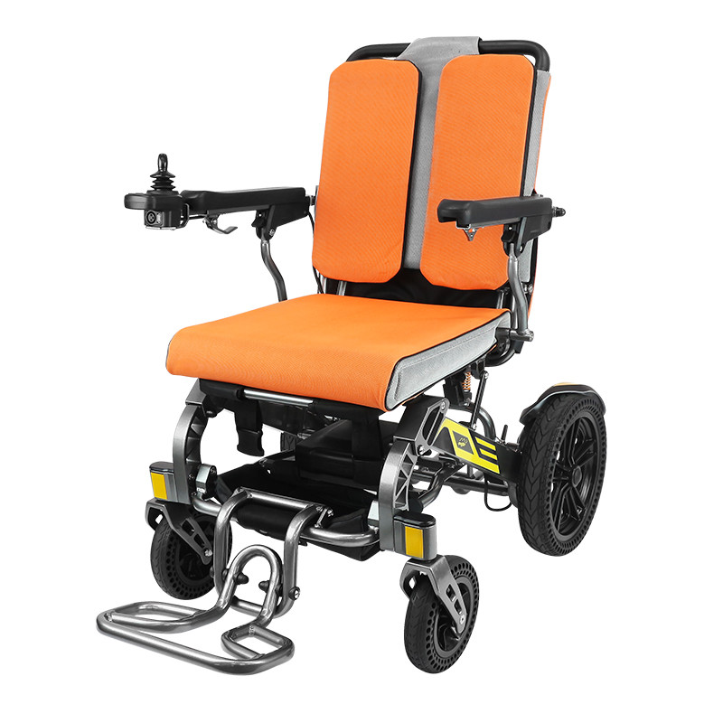 Cadeira de rodas dobrável leve reforçada